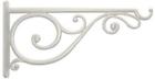 820876 Panacea White Victorian Scroll Cast Aluminum Hanging Plant 093432850145