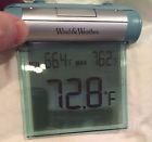 83592 Wind Weather Easy-to-read Outdoor Digital Window Thermometer