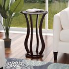 84082 Plant Stand Cherry Indoor Pedestal Telephone Table Wood 691171784082