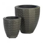 849179039998 Unbranded Monterey Wicker Round Planters