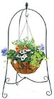 0934326 86630 Panacea 2 40 H X 24 W Scroll Hanging Basket Stands Folding 3 Leg 093432866306