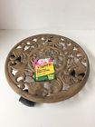 878758 Vigoro Cast Iron Plant Caddy Heavy Duty Wheels 819215010489