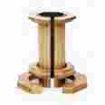 87cb30 Unbranded Basement Support Pole-wrap 3-in X 7-in Unfinished Mdf Column Cap And Base Kit