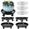 880367527224 Circloophs Packs Plastic Plant Caddy With Casters Heavyduty