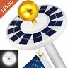 882791585405 Moico Solar Flag Pole Light Powered Led Flagpole