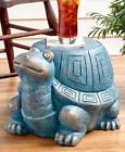 884916998664 The Lakeside Collection Large Turtle Plant Stand