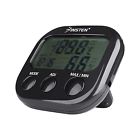 889231975963 Insten Digital Lcd Black Thermometer Hygrometer Temperature Humidity