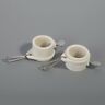 8937638950495 Unbranded Pack Flagpole Rotating Flag Mounting Rings Fits