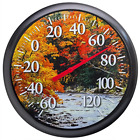 90007-235 Springfield Decorative Temperature Large Outdoor Round Fall River 077784025369