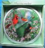 9007-217 Springfield Inch Bird House Indoor Outdoor Thermometer