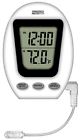 90173-1 Thermometer Digital View Clock Springfield Dual