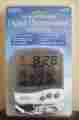 90513-1-w Springfield Precisetemp Digital Thermometer Indoor Outdoor W Clock