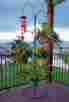 90826 Flower Pot Holder Indoor Outdoor Patio Deck Yard Tree Hanging Garden Plant Stand 704407990826