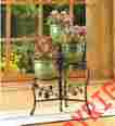90867 Plant Stand448373 Patio Stand Metal Flower Pot Home Decor Outdoor Indoor Planter Garden Yard 781155448724