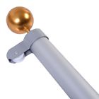 91051 Ft Flagpole With American Flag Aluminum Sectional Extends 688988791051