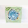 91620m Taylor Precision Pro Springfield Sandals Poly Resin Thermometer With Clock