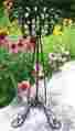 6044-bk 92776 Oakland Living Magnolia Plant Stand In Black Id 730050025967