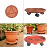95126c 95122c Bloem Four Terra Cotta Caddy Plant Dollies Plastic 087404951220