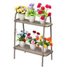 96851 Unbranded Metal Plant Stand Outdoor Patio Flower Pot 729129196851