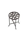 Fb-21 96877 Stand Wrought Bronze Plant Id Flowers Iron