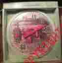 98112-52 Tractor Springfield Decorative Indoor Outdoor Thermometer 12 Round Vintage New 077784013793