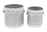 7586472 98486 Deco Planter White 758647984862
