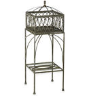 A004037-999a Bombay Outdoors Lyon Outdoor Filigree Planter Stand Steel 29664949609