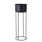 A48800969 Bloomingville Metal Plant Stand Pot Black 191009101062