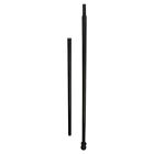 A6asp-black Online Stores Spinner Flagpole Black Aluminum With Ez 190140001347