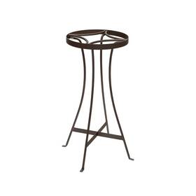Fb-83 Achla Designs Plant Stand 24.5 Inch H Wrought Iron Roman Bronze Powedercoat Finish
