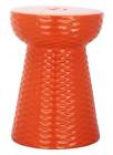 Acs4523d Safavieh Furniture Daphne Garden Stool In Orange Id 683726317104