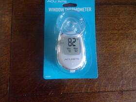 00323sbl Acu-rite Indoor/outdoor Temperature Window Thermometer #00323sbl