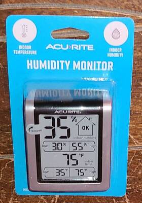 00632sbl Acu-rite Indoor Humidity Monitor - Model #00632sbl