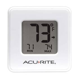 00307w Acurite Indoor Thermometer With Compact Display Battery-powered 1 X 3.75 6.25
