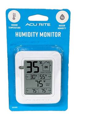 00619hd Acurite My Backyard Weather Humidity Monitor Indoor And Outdoor