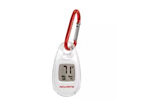 333di Acurite White Digital Thermometer With Clip Abs Plastic Material