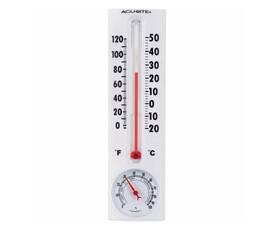 339gwdi Acurite White 8.25 Inch Thermometer With Humidity Plastic Material
