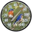 01598a1 Acurite Bluebirds 12.5- Wall Thermometer