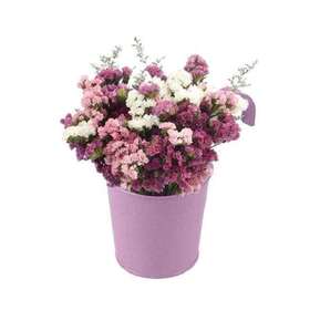 Agfabric 783970748508 Metal Flower Pots Vertical Hanging Planters Iron 1 Pack