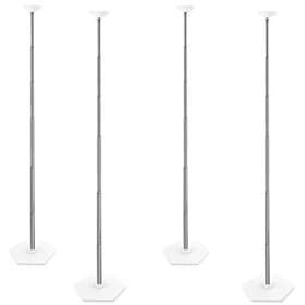 Tek-lz-ssg4 Aihua Telescoping Balloon Stand 1.5ft To 7ft Free Adjustable Metal Set Of 4