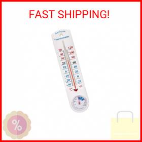 Aiktryee 192817325503 Outdoor/indoor Thermometer Hygrometer Humidity Meter Thermometers Temperature Hu