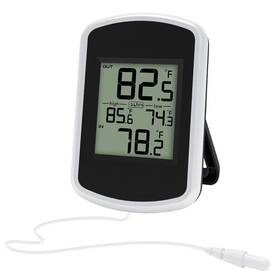 Ws0048 Airain Tech Wired Digital Indoor Outdoor Thermometer Room With Min/max Re