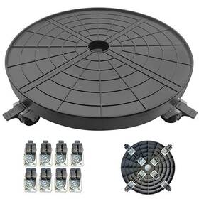 Zxhp-01 Alleegold 20 Inch Heavy Duty Plant Caddy With 360 Lockable Wheels 600 Lbs