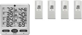 Ambient Weather 816982017314 Ws-10-x4 Wireless Indoor/outdoor 8 Channel White