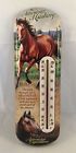American Mustang Horse Expedition Horses Tin Back-porch Thermometer 659356020905