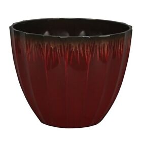 Pwf1216drf Andora Red Color Resin Planter 15.9in X 12.6in