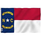 Anleyflagstatenorthcarolina21 Anley Fly Breeze Foot North Carolina State Polyester Flag Vivid