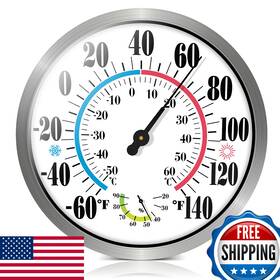 Aowutus B094qwgkmc Outdoor Thermometer Hygrometer 12ftft Wireless Indoor Temperature Home Roo