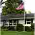 Apf-12 23 Ft American Flag Pole Aluminum Ground Steel Flagpole Commercial Residential