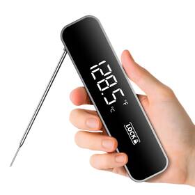 Aymdki Fm150 0.3s Professional Instant Read Meat Thermometer Digital Food Grey